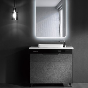 Espejo de baño Led cuadrado - Iluminado por LED con IRC >80 – Modelo  FRANCIA – MamparaStore